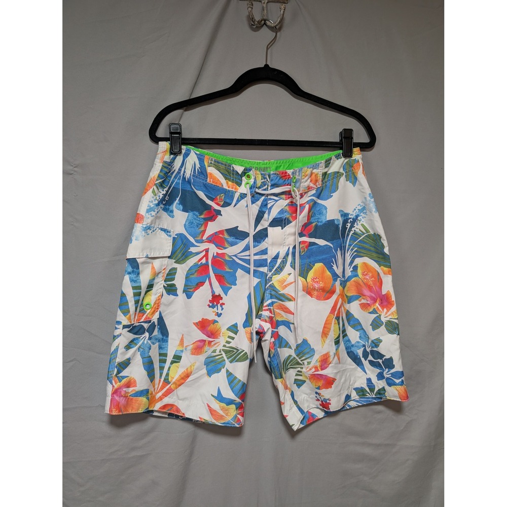 Old Navy Floral‎ Hawaiian Tropical Board Shorts Swim Trunks Surf Men's Medium